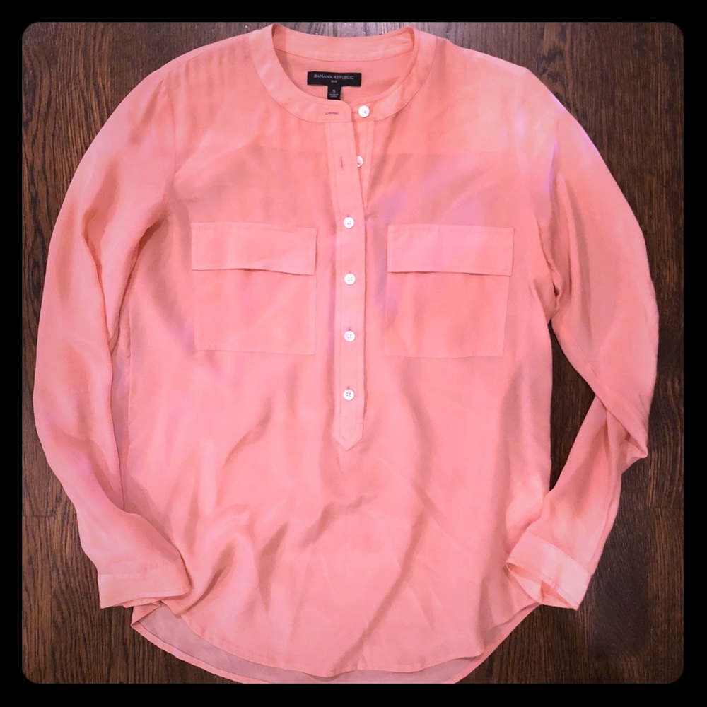 Banana Republic Silk Shirt